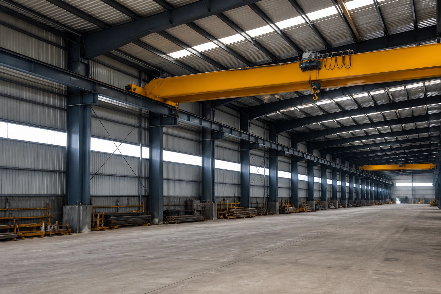 Crane building